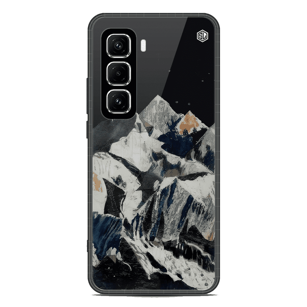 Mountains Wanderlust Series Soft Phone Case - Metal Case - Design 4 - Infinix Hot 50 Pro