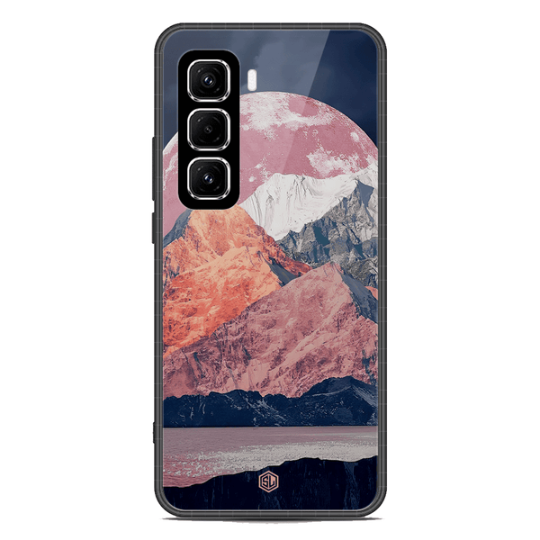 Mountains Wanderlust Series Soft Phone Case - Metal Case - Design 5 - Infinix Hot 50 Pro Plus