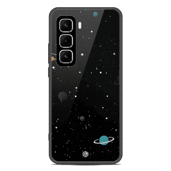 Space Series Soft Phone Case - Metal Case - Design 3 - Infinix Hot 50 Pro Plus