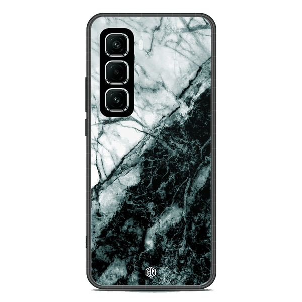 Marble Series Soft Phone Case - Metal Case - Design 6 - Infinix Hot 50 Pro Plus