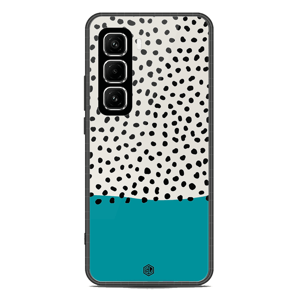 Polka Dots Series Soft Phone Case - Metal Case - Design 2 - Infinix Hot 50 Pro Plus