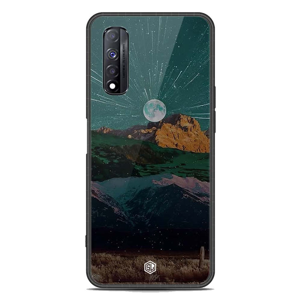 Mountains Wanderlust Series Soft Phone Case - Metal Case - Design 3 - Realme Narzo 30