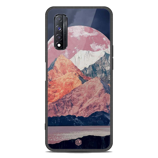 Mountains Wanderlust Series Soft Phone Case - Metal Case - Design 5 - Realme Narzo 30