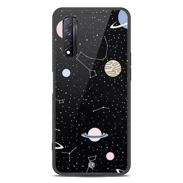 Space Series Soft Phone Case - Metal Case - Design 1 - Realme Narzo 30