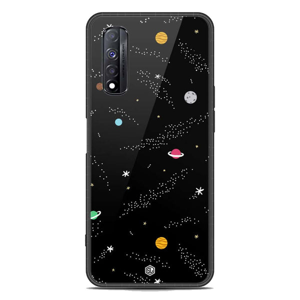 Space Series Soft Phone Case - Metal Case - Design 2 - Realme Narzo 30
