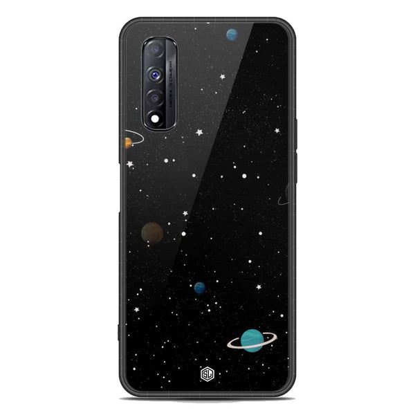 Space Series Soft Phone Case - Metal Case - Design 3 - Realme Narzo 30