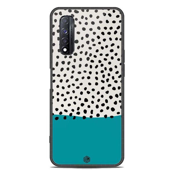Polka Dots Series Soft Phone Case - Metal Case - Design 2 - Realme Narzo 30