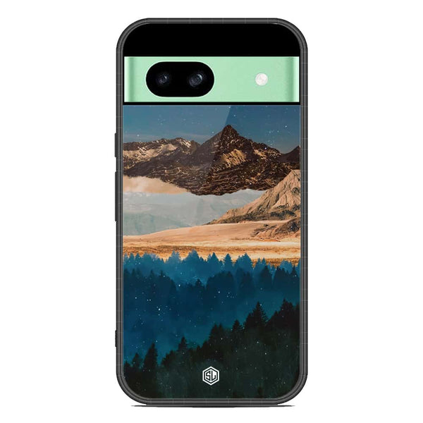 Mountains Wanderlust Series Soft Phone Case - Metal Case - Design 1 - Google Pixel 8a