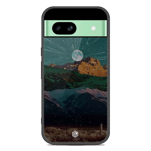 Mountains Wanderlust Series Soft Phone Case - Metal Case - Design 3 - Google Pixel 8a