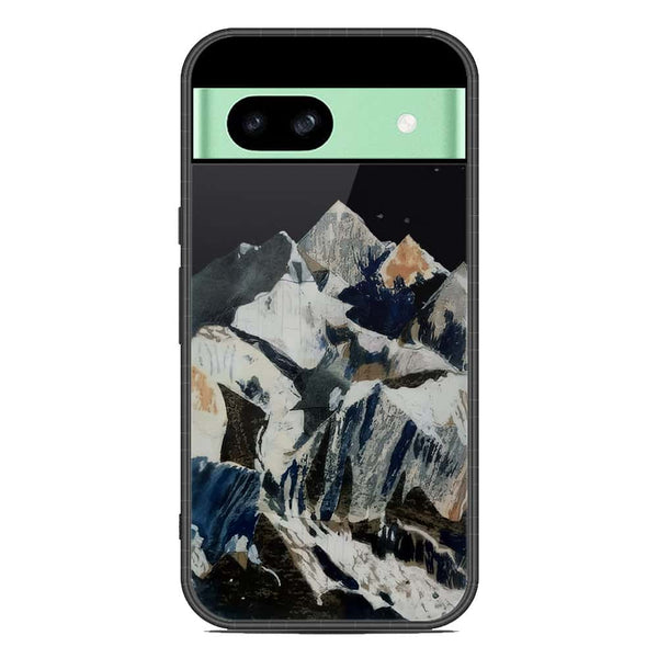 Mountains Wanderlust Series Soft Phone Case - Metal Case - Design 4 - Google Pixel 8a
