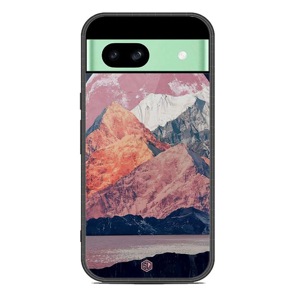 Mountains Wanderlust Series Soft Phone Case - Metal Case - Design 5 - Google Pixel 8a