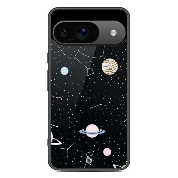 Space Series Soft Phone Case - Metal Case - Design 1 - Google Pixel 9