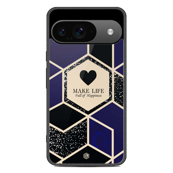 Happiness Series Soft Phone Case - Metal Case - Design 1 - Google Pixel 9