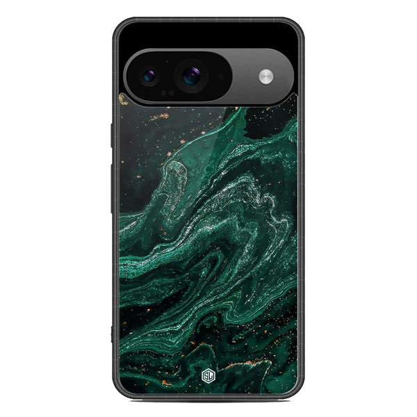 Marble Series Soft Phone Case - Metal Case - Design 3 - Google Pixel 9