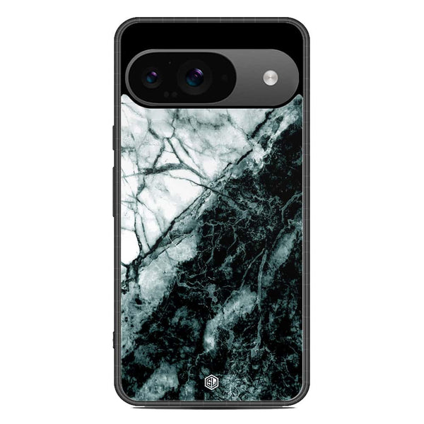 Marble Series Soft Phone Case - Metal Case - Design 6 - Google Pixel 9