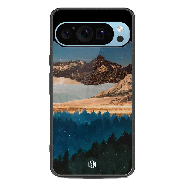 Mountains Wanderlust Series Soft Phone Case - Metal Case - Design 1 - Google Pixel 9 Pro