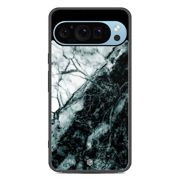 Marble Series Soft Phone Case - Metal Case - Design 6 - Google Pixel 9 Pro XL