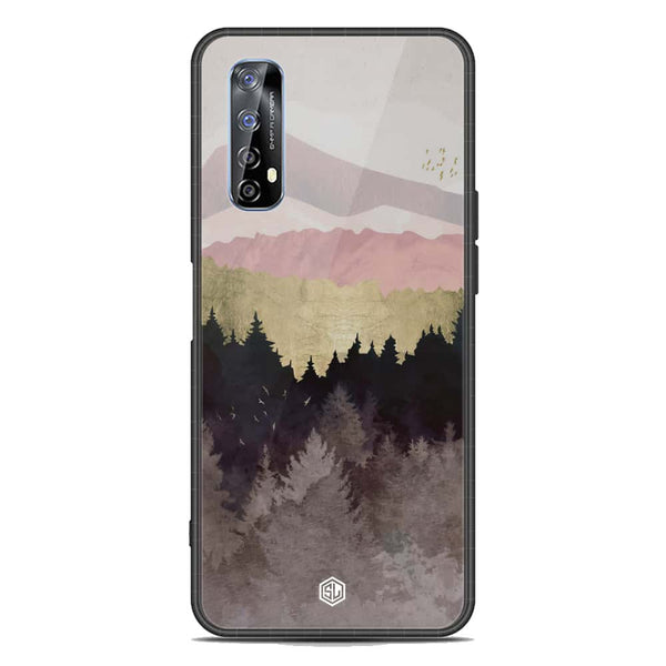 Mountains Wanderlust Series Soft Phone Case - Metal Case - Design 2 - Realme 7