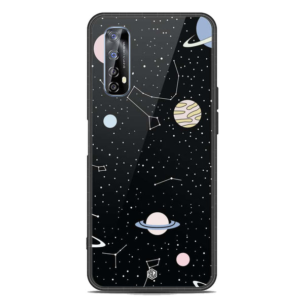 Space Series Soft Phone Case - Metal Case - Design 1 - Realme 7