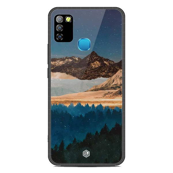 Mountains Wanderlust Series Soft Phone Case - Metal Case - Design 1 - Infinix Smart 5