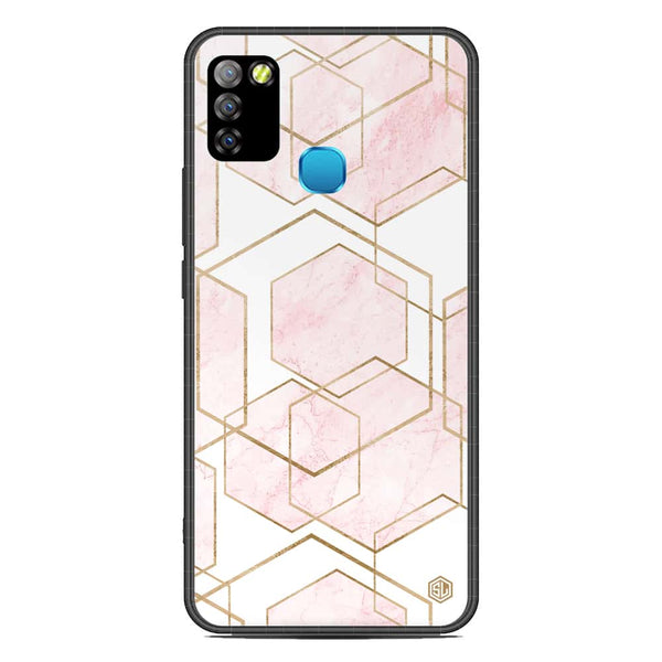 Stylish Marble Series Soft Phone Case - Metal Case - Design 3 - Infinix Smart 5
