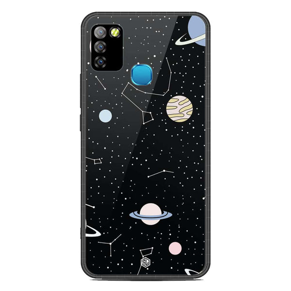 Space Series Soft Phone Case - Metal Case - Design 1 - Infinix Smart 5