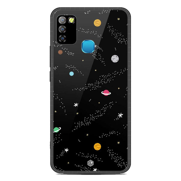 Space Series Soft Phone Case - Metal Case - Design 2 - Infinix Smart 5