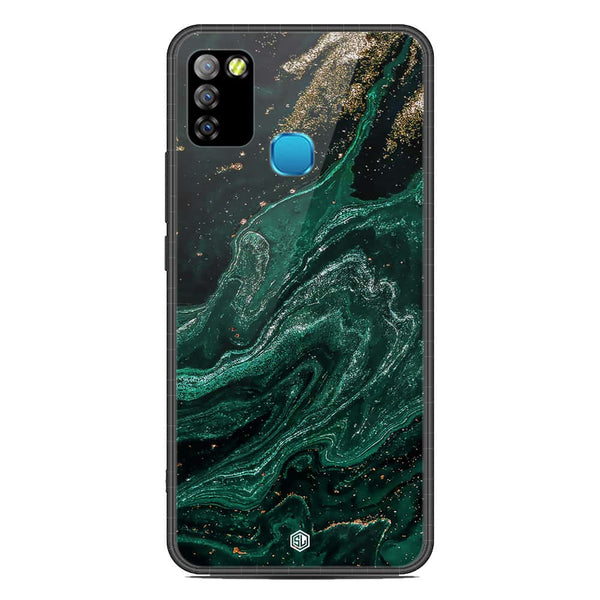 Marble Series Soft Phone Case - Metal Case - Design 3 - Infinix Smart 5