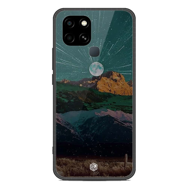 Mountains Wanderlust Series Soft Phone Case - Metal Case - Design 3 - Infinix Smart 6