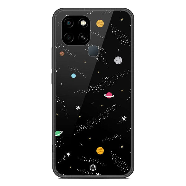 Space Series Soft Phone Case - Metal Case - Design 2 - Infinix Smart 6