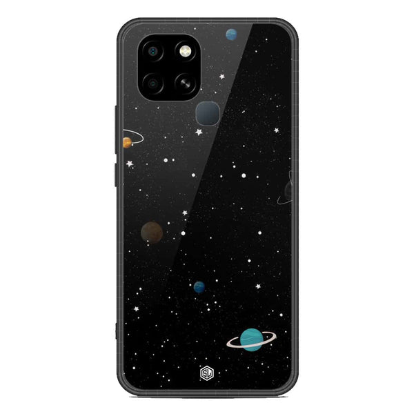 Space Series Soft Phone Case - Metal Case - Design 3 - Infinix Smart 6