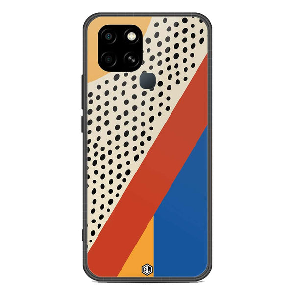 Polka Dots Series Soft Phone Case - Metal Case - Design 4 - Infinix Smart 6