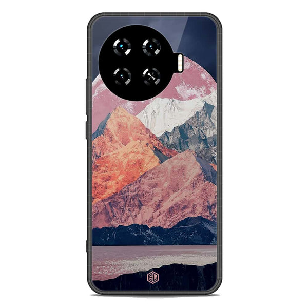 Mountains Wanderlust Series Soft Phone Case - Metal Case - Design 5 - Tecno Spark 20 Pro Plus