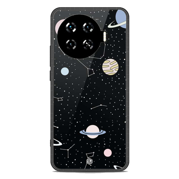 Space Series Soft Phone Case - Metal Case - Design 1 - Tecno Spark 20 Pro Plus