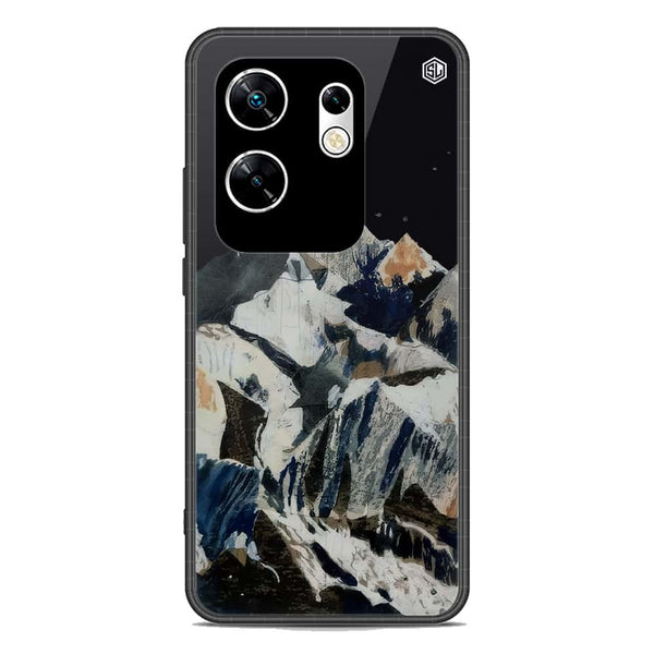 Mountains Wanderlust Series Soft Phone Case - Metal Case - Design 4 - Infinix Zero 30 4G
