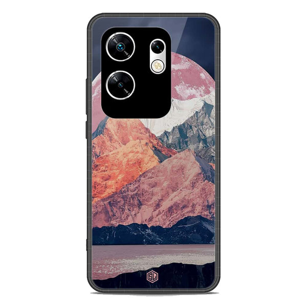 Mountains Wanderlust Series Soft Phone Case - Metal Case - Design 5 - Infinix Zero 30 4G