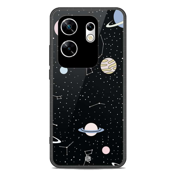 Space Series Soft Phone Case - Metal Case - Design 1 - Infinix Zero 30 4G