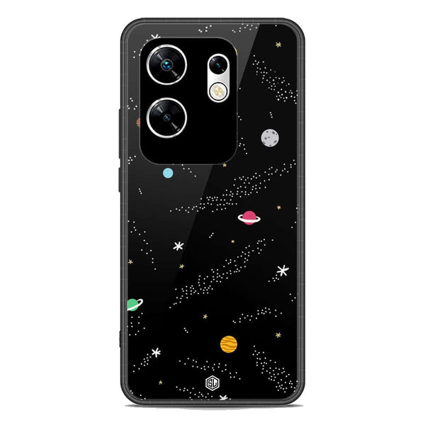 Space Series Soft Phone Case - Metal Case - Design 2 - Infinix Zero 30 4G