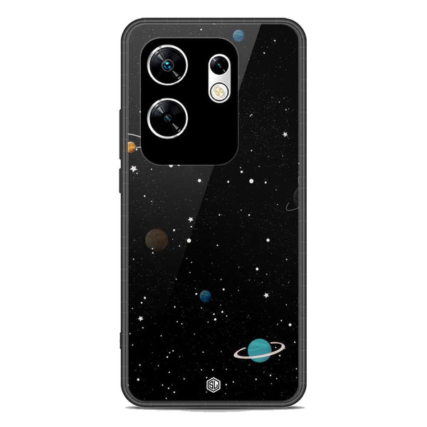 Space Series Soft Phone Case - Metal Case - Design 3 - Infinix Zero 30 4G