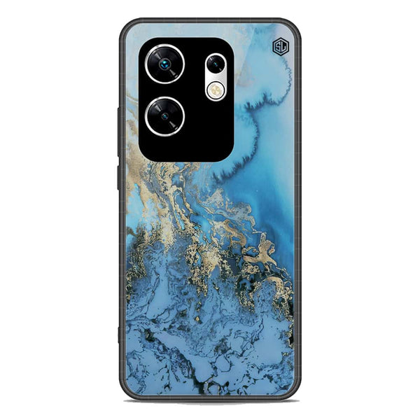 Marble Series Soft Phone Case - Metal Case - Design 2 - Infinix Zero 30 4G