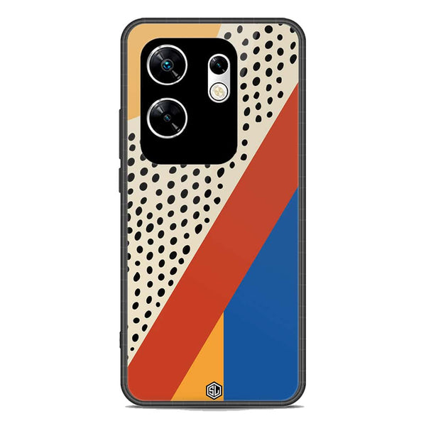 Polka Dots Series Soft Phone Case - Metal Case - Design 4 - Infinix Zero 30 4G