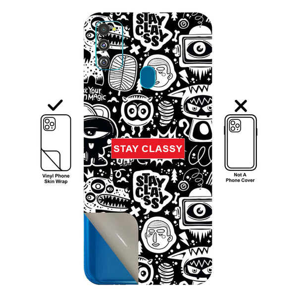 Stay Classy - SkinLee Phone Skin - Samsung Galaxy M30s