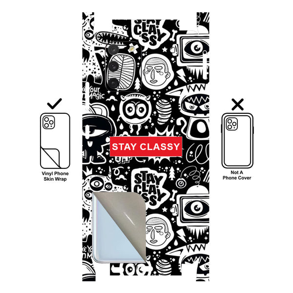 Stay Classy - SkinLee Phone Skin - Samsung Galaxy Note 10 Lite