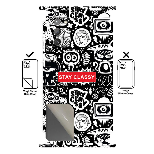 Stay Classy - SkinLee Phone Skin - Samsung Galaxy Note 20