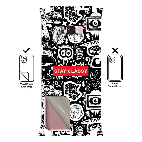 Stay Classy - SkinLee Phone Skin - Samsung Galaxy S8 Plus