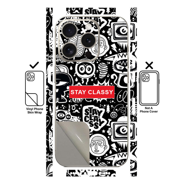 Stay Classy - SkinLee Phone Skin - iPhone 15 Pro