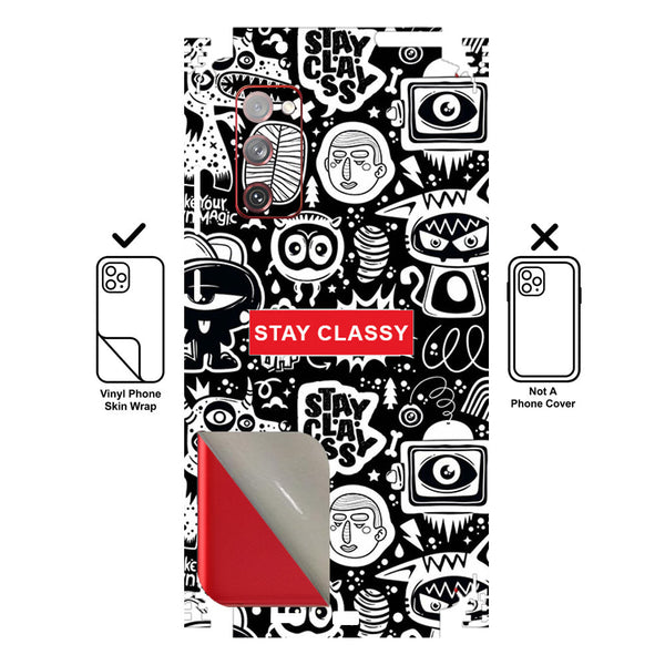 Stay Classy - SkinLee Phone Skin - Samsung Galaxy S20 FE