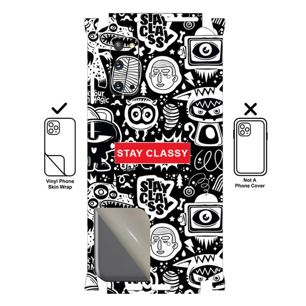 Stay Classy - SkinLee Phone Skin - Samsung Galaxy S20