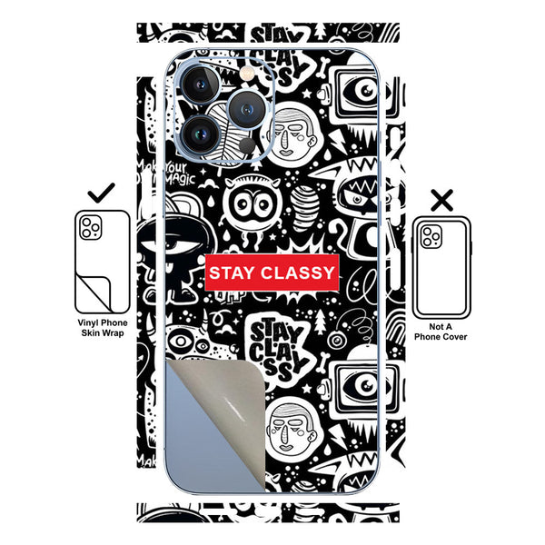 Stay Classy - SkinLee Phone Skin - iPhone 13 Pro Max