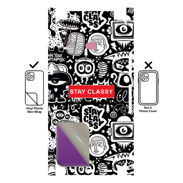 Stay Classy - SkinLee Phone Skin - Samsung Galaxy A6s